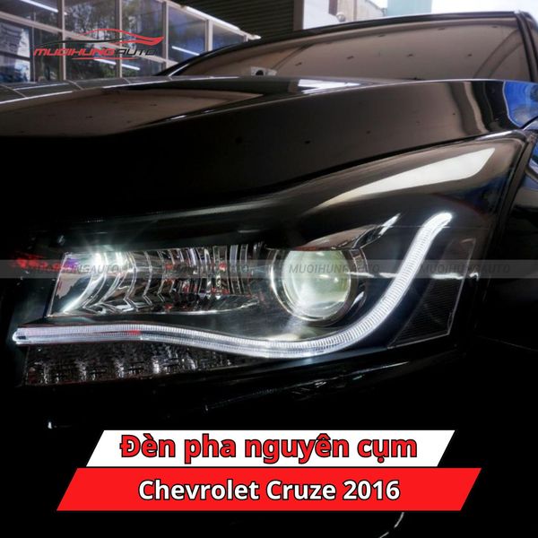 Đèn Pha Nguyên Cụm Chevrolet Cruze 2016