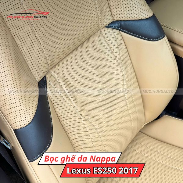 Bọc Ghế Da Nappa Lexus ES250 2017