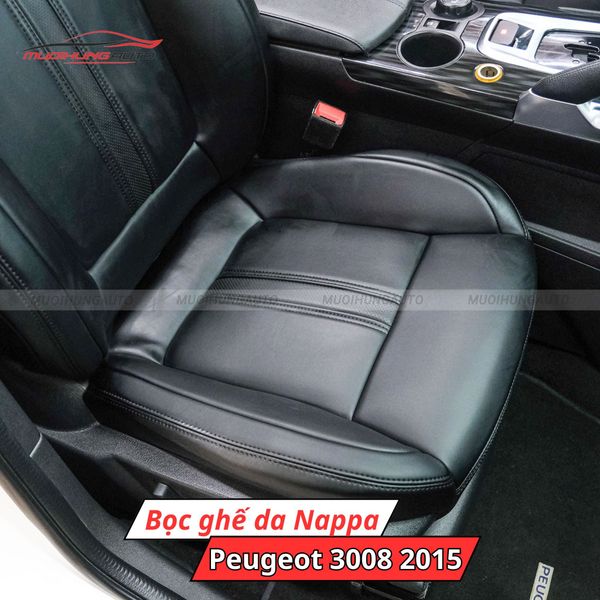 Bọc Ghế Da Nappa Peugeot 3008 2015