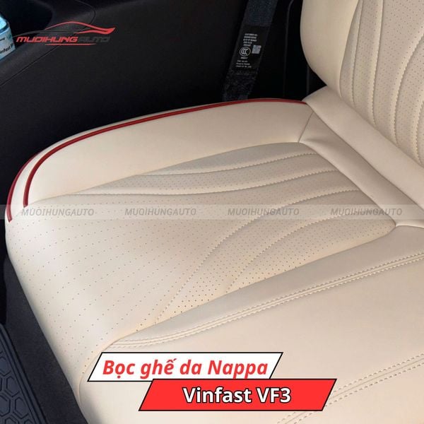 Bọc Ghế Da Nappa Vinfast VF3