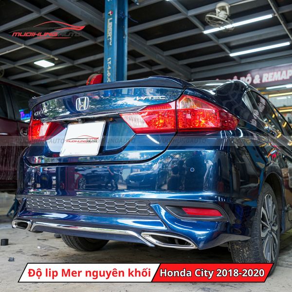 Độ Lip Pô Mercedes Nguyên Khối Cho Honda City 2018-2020