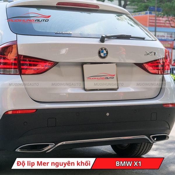 Độ Lip Pô Mercedes Nguyên Khối Cho BMW X1