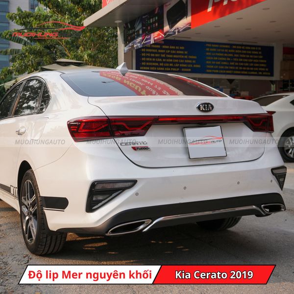 Độ Lip Pô Mercedes Nguyên Khối Cho Kia Cerato 2019