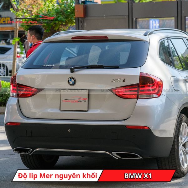 Độ Lip Pô Mercedes Nguyên Khối Cho BMW X1