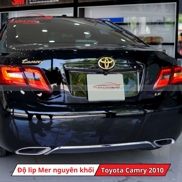 Độ Lip Pô Mercedes Nguyên Khối Cho Toyota Camry 2010