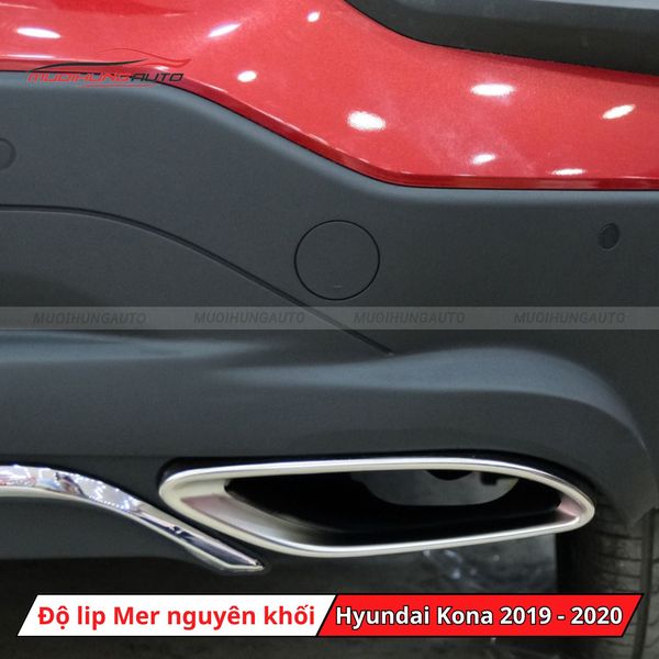 Độ Lip Pô Mercedes Nguyên Khối Cho Hyundai Kona 2019 - 2020