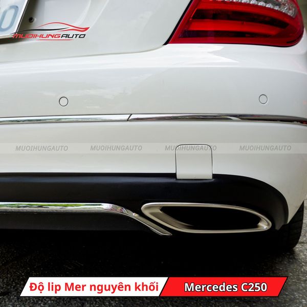 Độ Lip Pô Mercedes Nguyên Khối Cho Mercedes C250