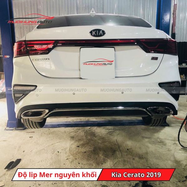 Độ Lip Pô Mercedes Nguyên Khối Cho Kia Cerato 2019