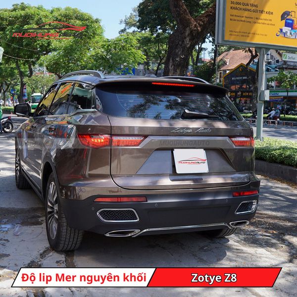 Độ Lip Pô Mercedes Nguyên Khối Cho Zotye Z8