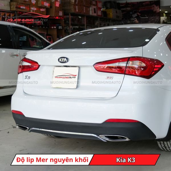 Độ Lip Pô Mercedes Nguyên Khối Cho Kia K3