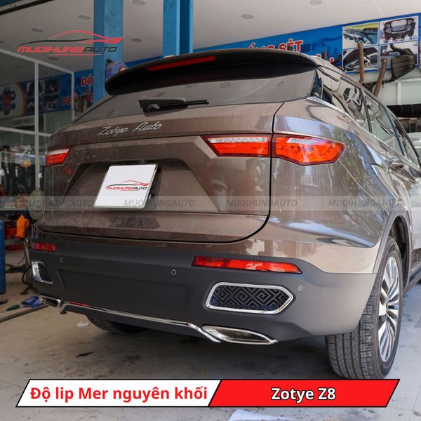 Độ Lip Pô Mercedes Nguyên Khối Cho Zotye Z8