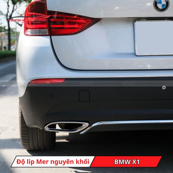Độ Lip Pô Mercedes Nguyên Khối Cho BMW X1