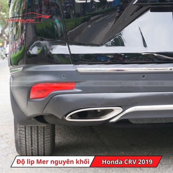 Độ Lip Pô Mercedes Nguyên Khối Cho Honda CRV 2019