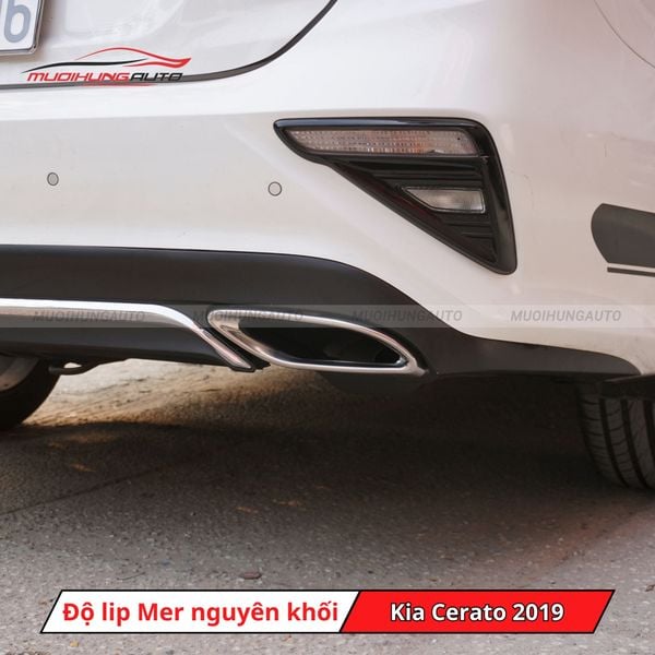 Độ Lip Pô Mercedes Nguyên Khối Cho Kia Cerato 2019