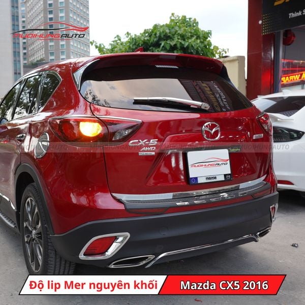 Độ Lip Pô Mercedes Nguyên Khối Cho Mazda CX5 2016