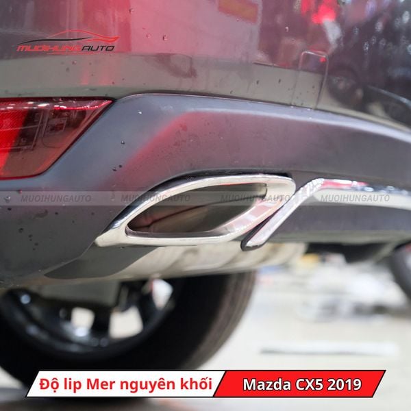 Độ Lip Pô Mercedes Nguyên Khối Cho Mazda CX5 2019