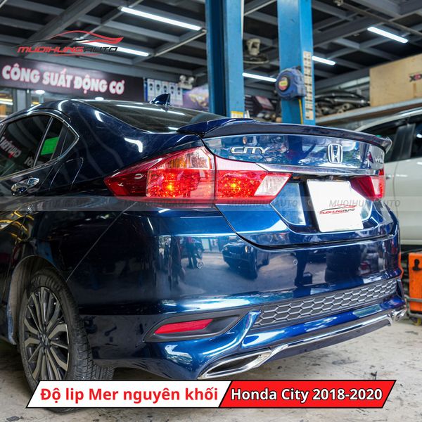Độ Lip Pô Mercedes Nguyên Khối Cho Honda City 2018-2020