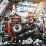 Độ Loa Sub Kia Sedona 2018