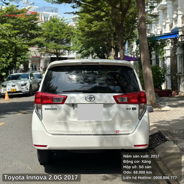 Toyota Innova 2.0G - 2017