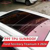 Ford Territory Titanium X 2024 Dán Phim PPF TPU SUNROOF Cách Nhiệt Cửa Sổ Trời