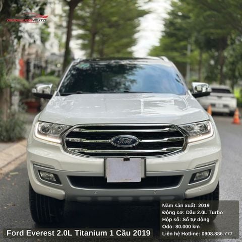 Ford Everest 2.0L Titanium 1 cầu - 2019