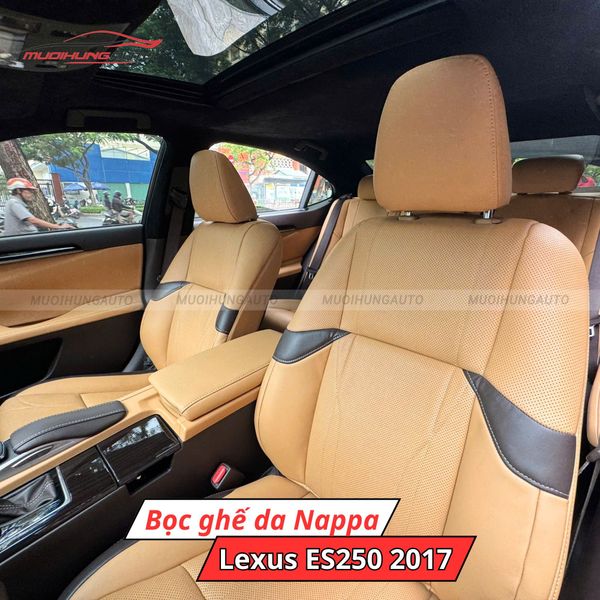 Bọc Ghế Da Nappa Lexus ES250 2017