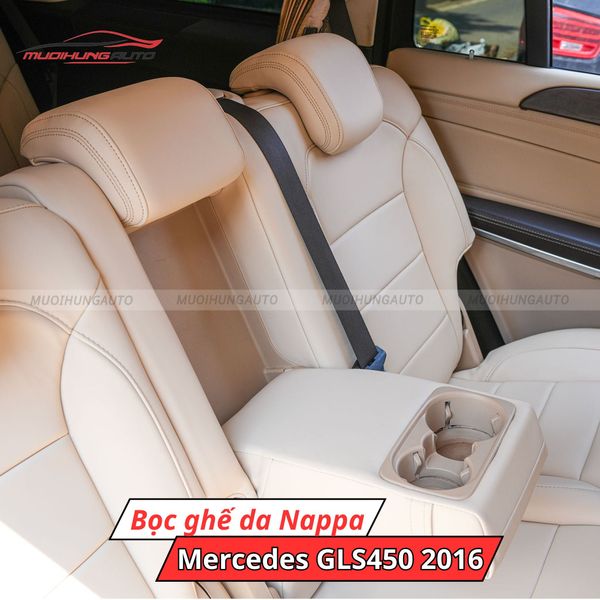 Bọc Ghế Da Nappa Mercedes GLS450 2016