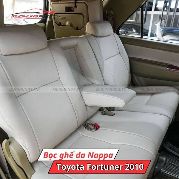 Bọc Ghế Da Nappa Toyota Fortuner 2010
