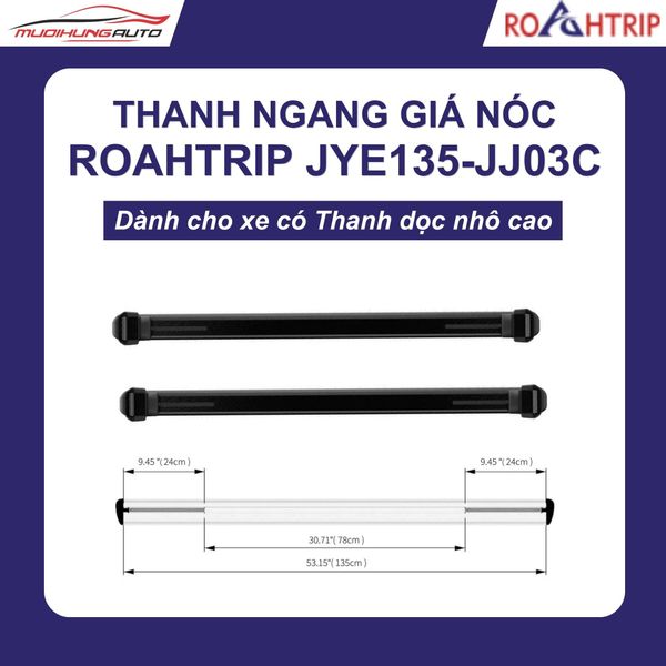 Thanh Ngang Giá Nóc ROAHTRIP JYE135-JJ03C