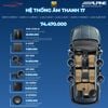 Gói Hệ Thống Âm Thanh Alpine 17