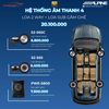 Gói Hệ Thống Âm Thanh Alpine 4