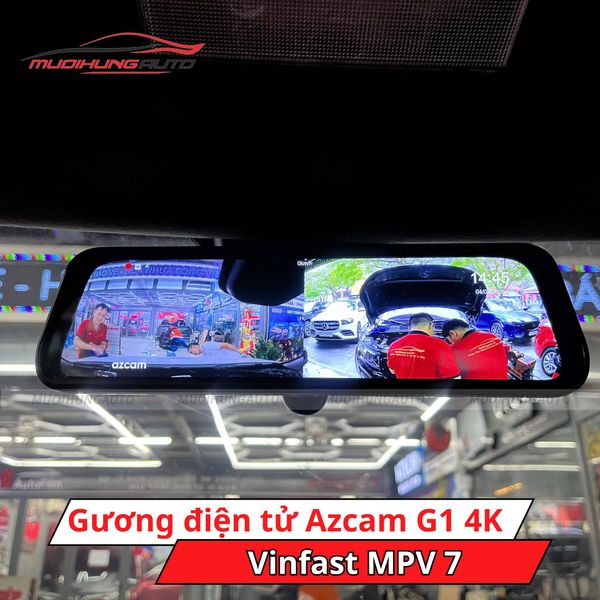 Gương Chiếu Hậu Điện Tử Azcam G1 4K Cho Xe Vinfast MPV 7