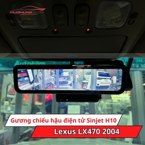 Gương chiếu hậu điện tử Sinjet H10 cho xe Lexus LX470 2004