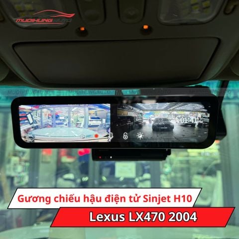 Gương chiếu hậu điện tử Sinjet H10 cho xe Lexus LX470 2004
