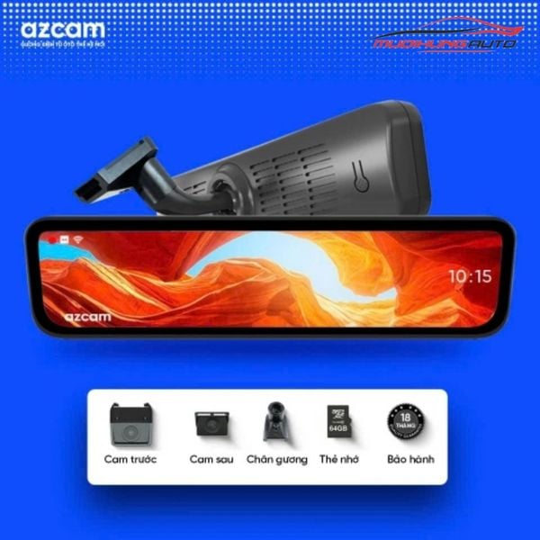 Gương Chiếu Hậu Điện Tử Azcam G1 MAX