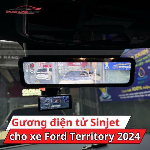 Gương điện tử Sinjet H10 cho xe Ford Territory 2024