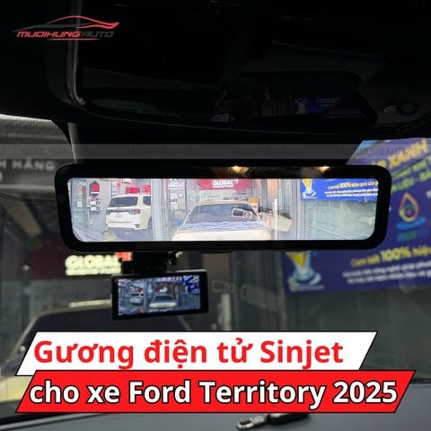 Gương điện tử Sinjet H10 cho xe Ford Territory 2025