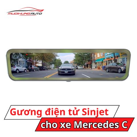 Gương điện tử Sinjet H10 cho xe Mercedes C