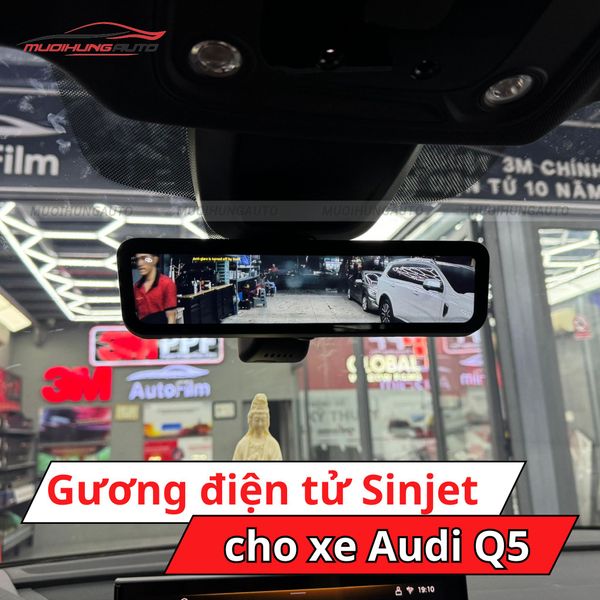 Gương Điện Tử Sinjet H10 Cho Xe Audi Q5