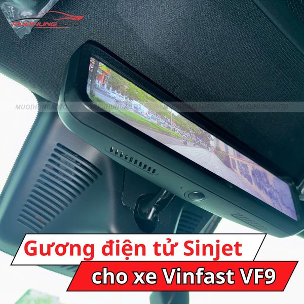 Gương Điện Tử Sinjet H10 Cho Xe Vinfast VF9