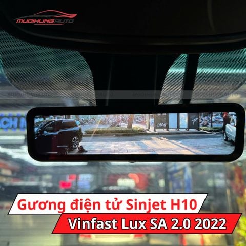 Gương chiếu hậu điện tử Sinjet H10 cho xe Vinfast Lux SA 2.0 2022