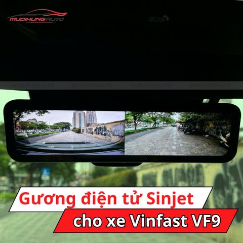 Gương điện tử Sinjet H10 cho xe Vinfast VF9