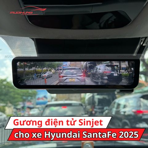 Gương điện tử Sinjet cho xe Hyundai SantaFe 2025