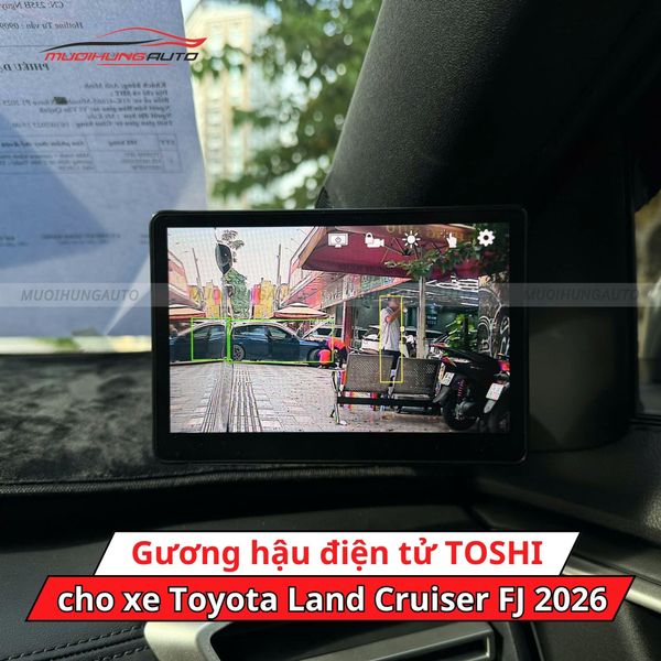 Gương Hậu Điện Tử TOSHI Cho Xe Toyota Land Cruiser FJ 2026