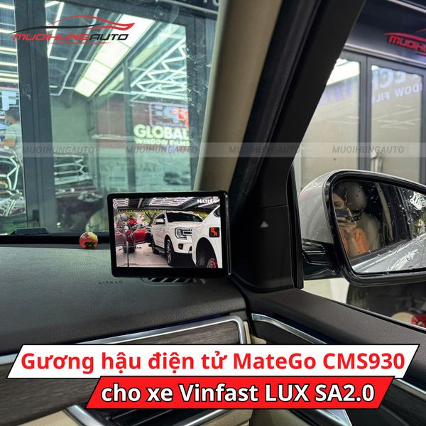 Gương Hậu Điện Tử MateGo CMS930 Cho Xe Vinfast LUX SA2.0