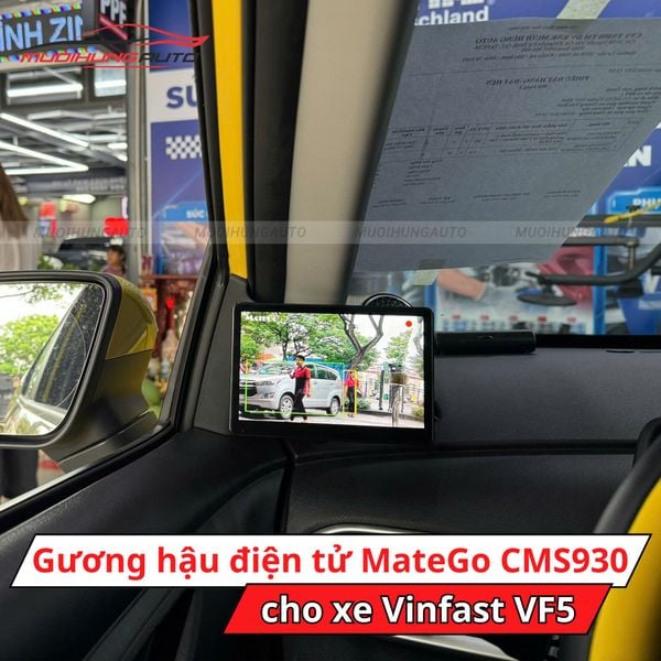 Gương Hậu Điện Tử MateGo CMS930 Cho Xe Vinfast VF5