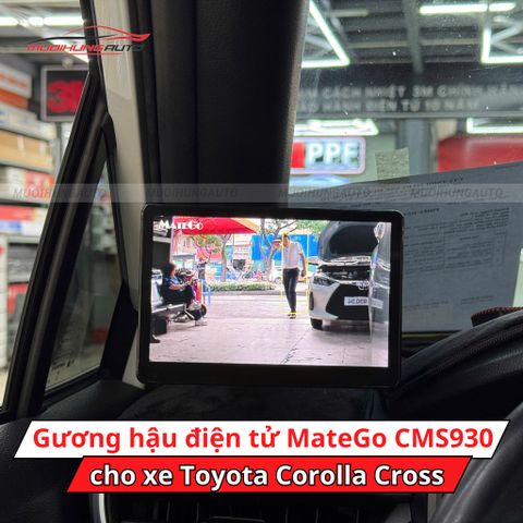 Gương hậu điện tử MateGo CMS930 cho xe Toyota Corolla Cross