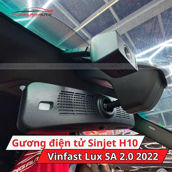 Gương Điện Tử Sinjet H10 Cho Xe Vinfast Lux SA 2.0 2022