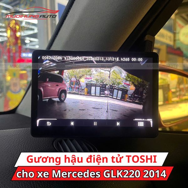 Gương Hậu Điện Tử TOSHI Cho Xe Mercedes GLK220 2014