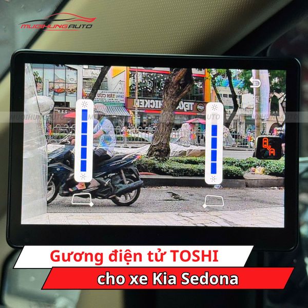 Gương Hậu Điện Tử TOSHI Cho Xe Kia Sedona